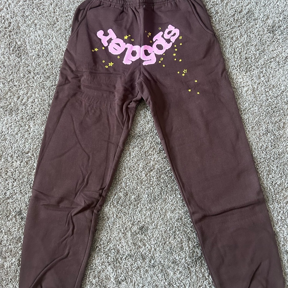 Sp5der Brown Sp5der pants
